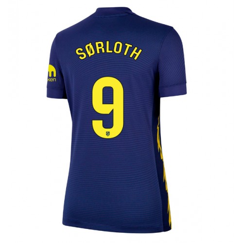 Atletico Madrid Alexander Sorloth #9 Seconda Maglia Femmina 2025-26 Manica Corta